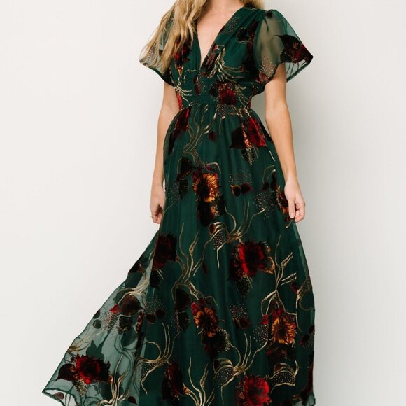 NWT Baltic Born Valen Maxi Dress | Jade Multi Size - Picture 2 of 5
